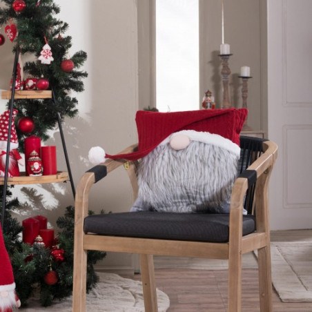 Χριστουγεννιάτικη Μαξιλαροθήκη Teoran Sven 07 - 45x45cm με γέμιση