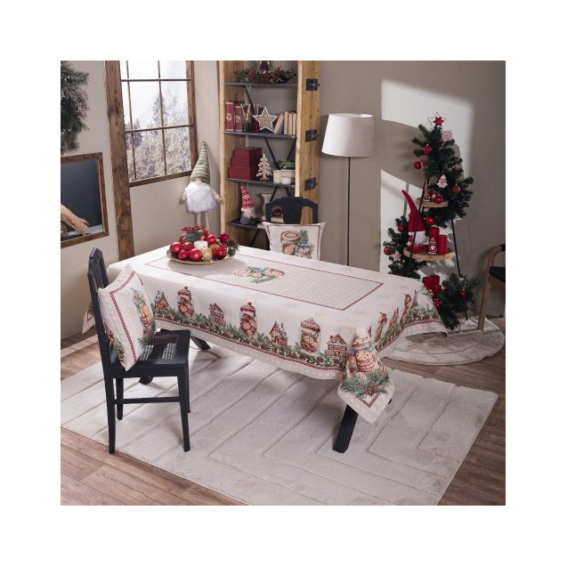 Χριστουγεννιάτικη Τραπεζομάντηλο Teoran Leoben...