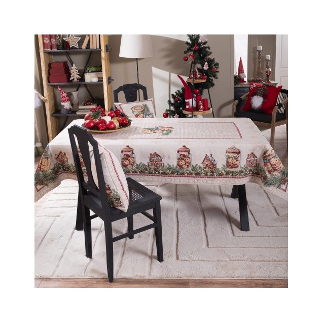 Χριστουγεννιάτικη Τραπεζομάντηλο Teoran Leoben...