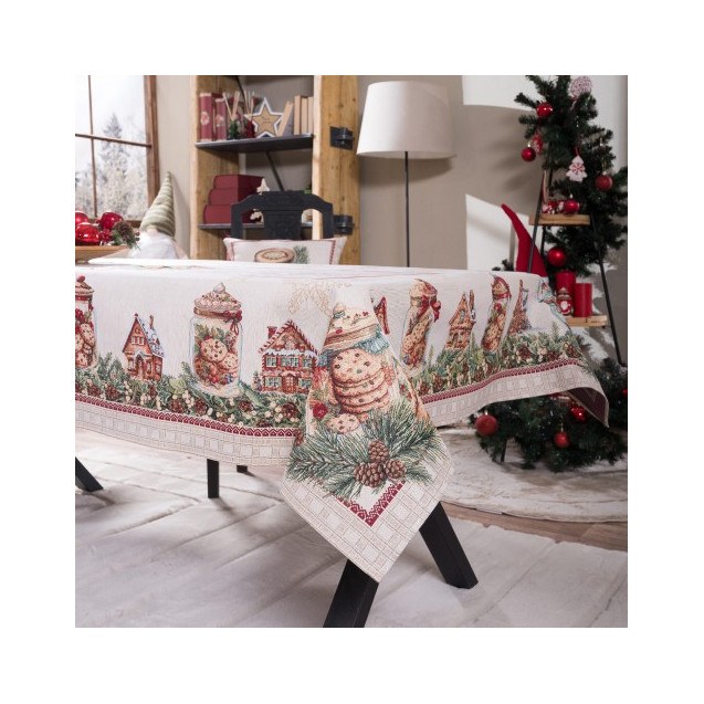 Χριστουγεννιάτικη Τραπεζομάντηλο Teoran Leoben...