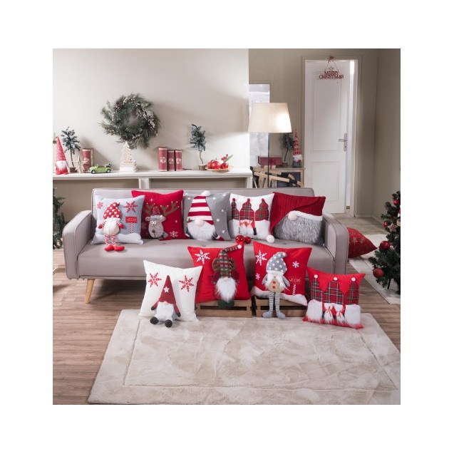 Χριστουγεννιάτικη Μαξιλαροθήκη Teoran Sven 08 -...