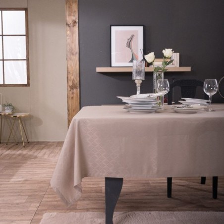 Τραπεζομάντηλο Teoran Dieppe - 160x250cm + 12 πετσέτες