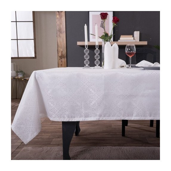 Τραπεζομάντηλο Teoran Gatien - 160x250cm + 12 πετσέτες