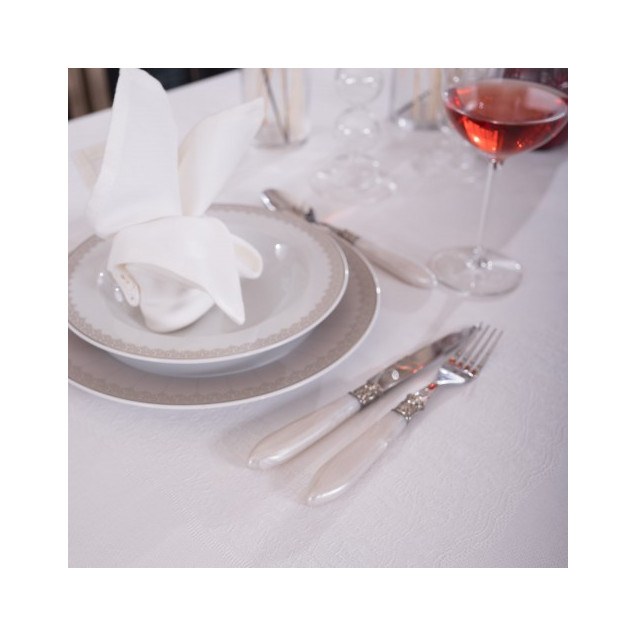 Τραπεζομάντηλο Teoran Rochelle 00 - 155 x 230 cm