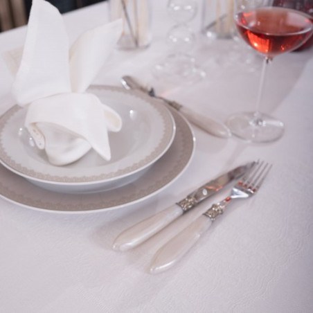 Τραπεζομάντηλο Teoran Rochelle 00 - 155 x 230 cm