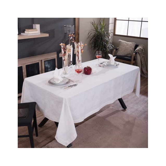 Τραπεζομάντηλο Teoran Rochelle 00 - 155 x 260 cm