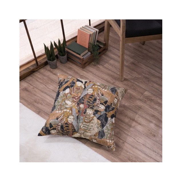 Μαξιλαροθήκη Teoran Lorca - 50x50cm με γέμιση