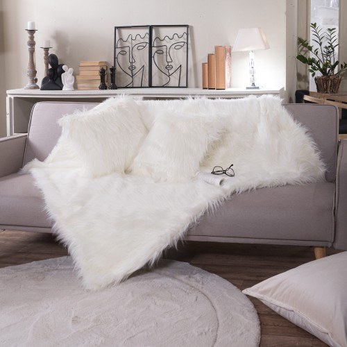 Teoran - ΣΗΜΑΝΤΙΚΟ: Σε περίπτωση διαφοράς τιμής από το κατάστημα ισχύει παντα και μόνο η τιμή του καταστήματος Γούνινο Ριχτάρι Teoran Pelt 35 - 130x160cm