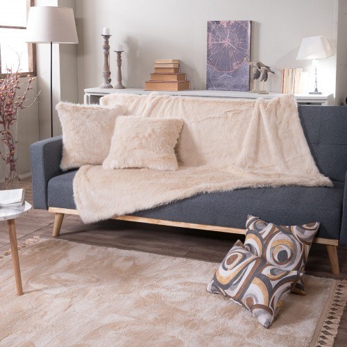 Teoran - ΣΗΜΑΝΤΙΚΟ: Σε περίπτωση διαφοράς τιμής από το κατάστημα ισχύει παντα και μόνο η τιμή του καταστήματος Γούνινο Ριχτάρι Teoran Pelt 36 - 130x160cm