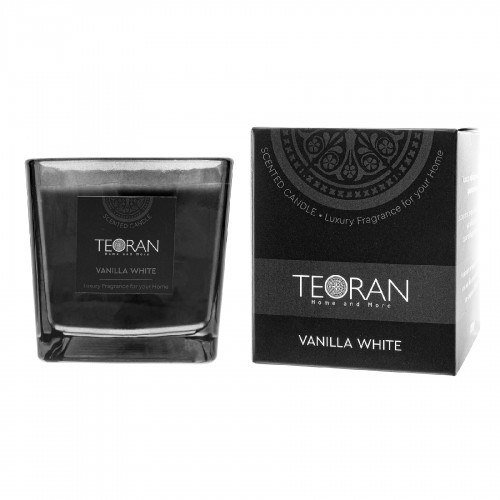 Αρωματικο κερί Teoran Vanilla White τετράγωνο 210 γρ - Τετράγωνο 210gr