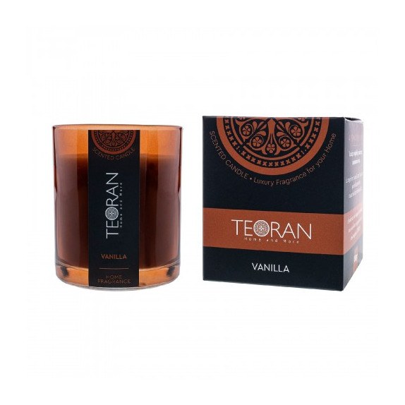 Αρωματικο κερί Teoran Vanilla στρόγγυλο 130γρ - Κυκλικό...