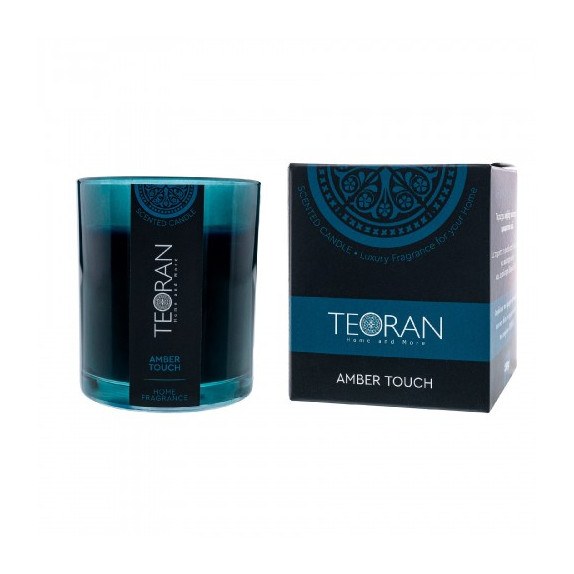 Αρωματικο κερί Teoran Amber Touch στρόγγυλο 200 γρ -...