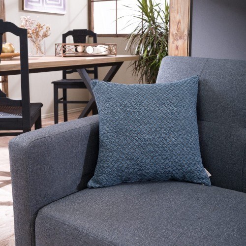 Μαξιλαροθήκη Teoran Kingston 04 - 43x43cm με γέμιση