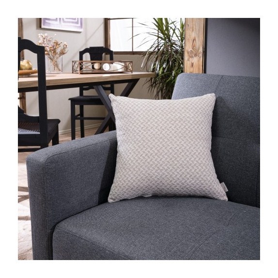 Μαξιλαροθήκη Teoran Kingston 01 - 65x65cm δαπέδου με γέμιση