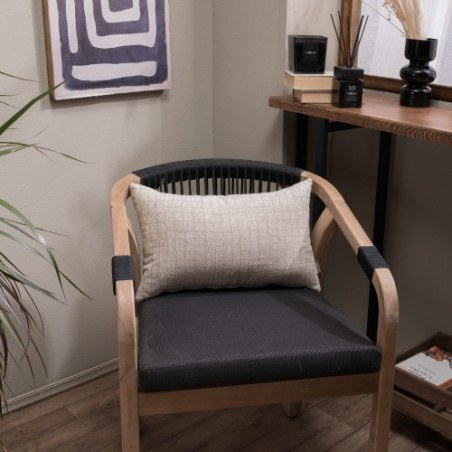 Μαξιλαροθήκη Teoran Lancaster 01 - 65x65cm δαπέδου με γέμιση