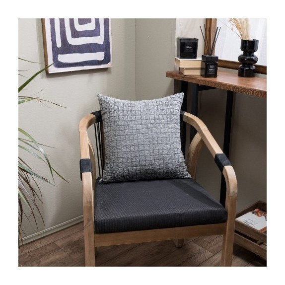 Μαξιλαροθήκη Teoran Lancaster 11 - 65x65cm δαπέδου με γέμιση