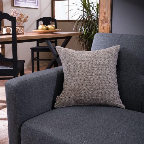 Μαξιλαροθήκη Teoran Michigan 14 - 65x65cm δαπέδου με γέμιση