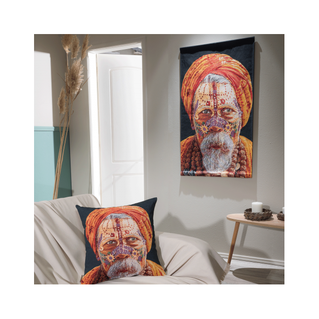 Μαξιλαροθήκη Teoran Ikona 03 - 45x45cm με γέμιση