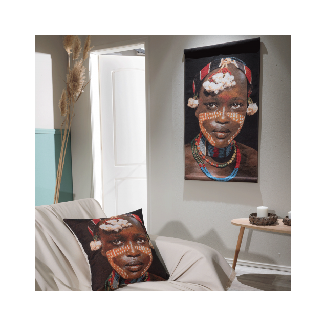 Μαξιλαροθήκη Teoran Ikona 02 - 45x45cm με γέμιση