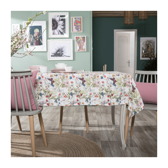 Τραπεζομάντηλο Teoran Leza - 135x220cm