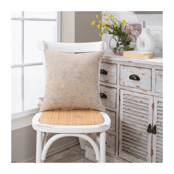 Μαξιλαροθήκη Teoran Anzio 14 - 65x65cm δαπέδου με γέμιση