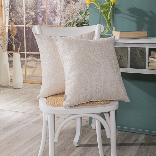 Μαξιλάρι Διακόσμησης TeoranIzola 01 - 65x65cm δαπέδου με γέμιση