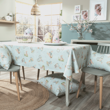 Τραπεζομάντηλο Teoran Pastel - 135x135cm