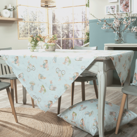 Τραπεζομάντηλο Teoran Pastel - 135x135cm