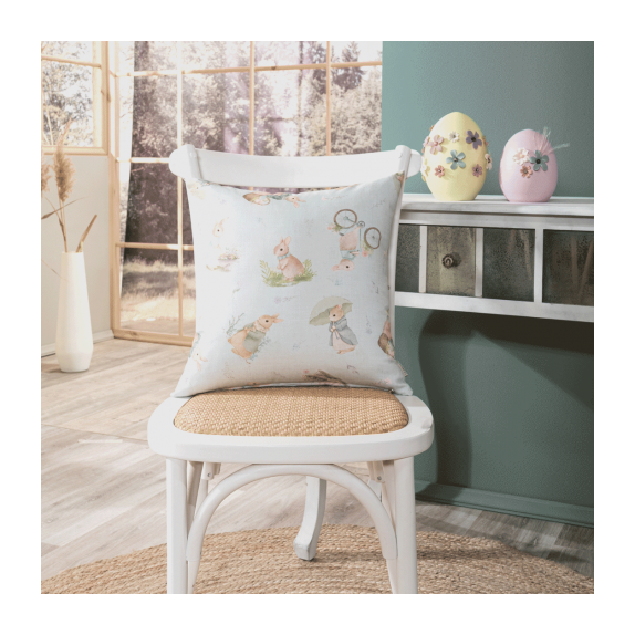 Μαξιλαροθήκη Teoran Pastel - 45x45cm