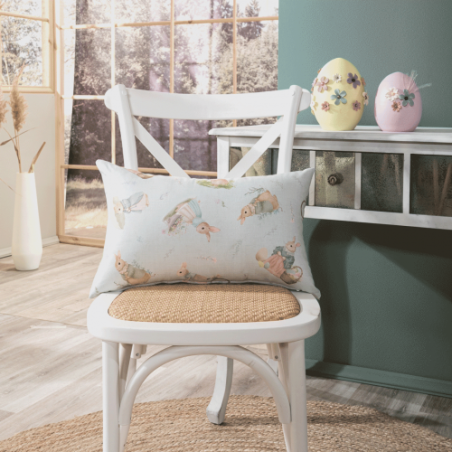 Μαξιλαροθήκη Teoran Pastel - 65x65cm δαπέδου