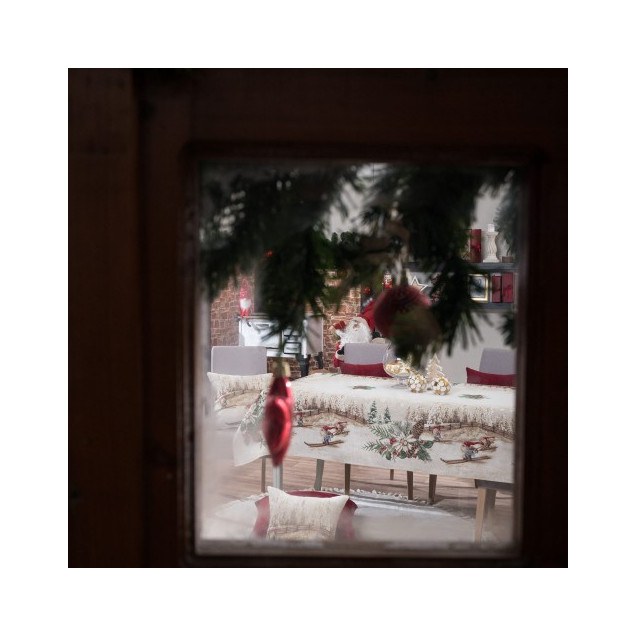 Χριστουγεννιάτικη Τραπεζομάντηλο Teoran Suben...