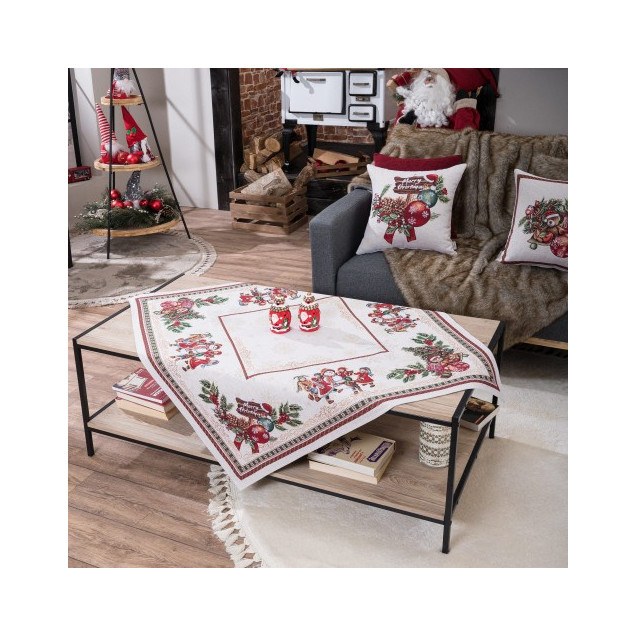 Σετ Χριστουγεννιάτικο Καρέ και Runner Teoran...