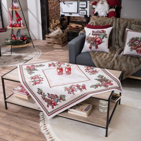 Σετ Χριστουγεννιάτικο Καρέ και Runner Teoran Stetten 100x100 & 40x100