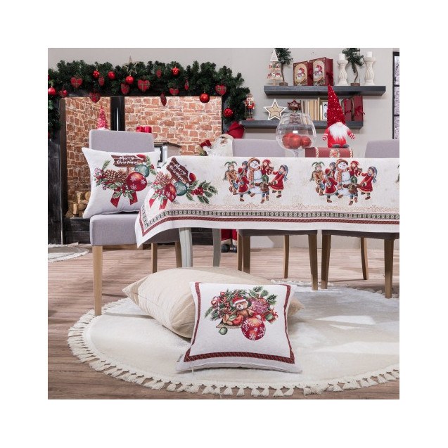 Χριστουγεννιάτικη Τραπεζομάντηλο Teoran Stetten...