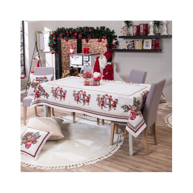 Χριστουγεννιάτικη Τραπεζομάντηλο Teoran Stetten...