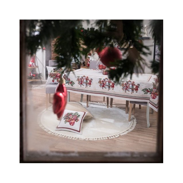 Χριστουγεννιάτικη Τραπεζομάντηλο Teoran Stetten...