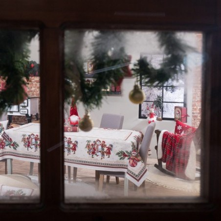 Χριστουγεννιάτικη Τραπεζομάντηλο Teoran Stetten 140x220