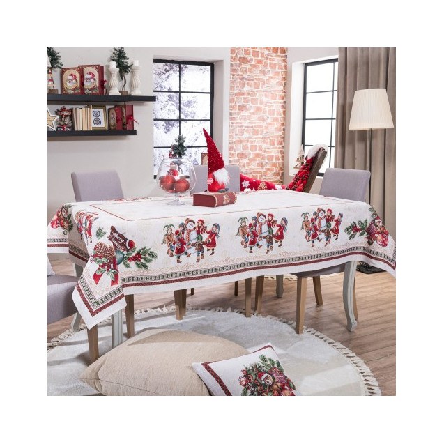 Χριστουγεννιάτικη Τραπεζομάντηλο Teoran Stetten...