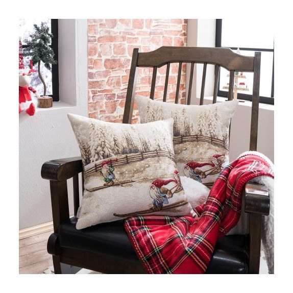 Χριστουγεννιάτικο Μαξιλάρι Διακόσμησης Teoran Suben 45x45