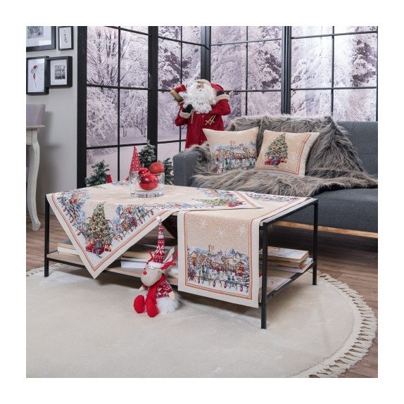 Σετ Χριστουγεννιάτικο Καρέ και Runner Teoran Ennsdorf...