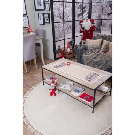 Σετ Χριστουγεννιάτικο Καρέ και Runner Teoran Ennsdorf 100x100 & 40x100