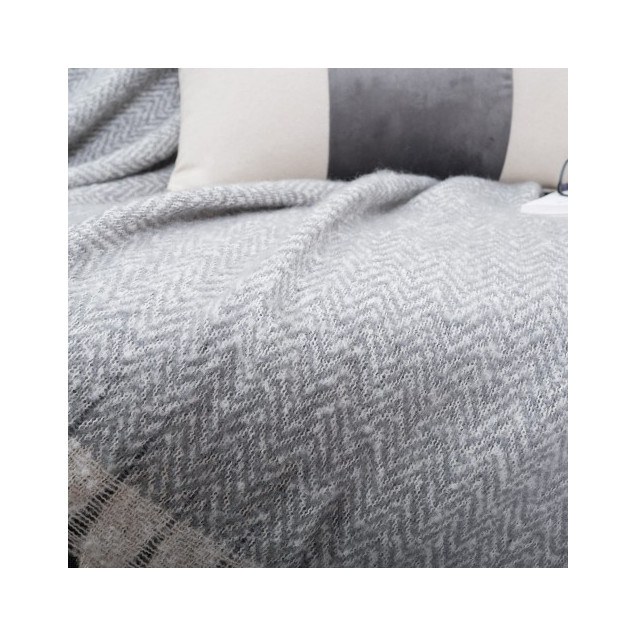 Ριχτάρι-Κουβέρτα Καναπέ Teoran Mohair 11 130x150