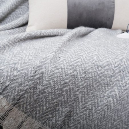 Ριχτάρι-Κουβέρτα Καναπέ Teoran Mohair 11 130x150