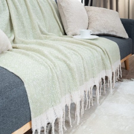 Ριχτάρι-Κουβέρτα Καναπέ Teoran Mohair 13 130x150