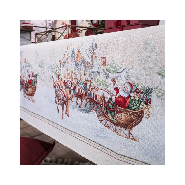 Χριστουγεννιάτικη Τραπεζομάντηλο Teoran Werfen...