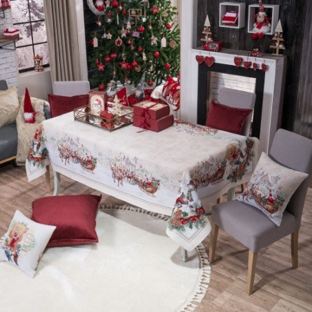 Χριστουγεννιάτικη Τραπεζομάντηλο Teoran Werfen 140x140