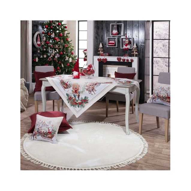 Χριστουγεννιάτικη Τραπεζομάντηλο Teoran Werfen...