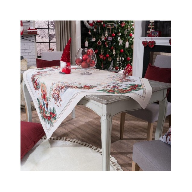 Χριστουγεννιάτικη Τραπεζομάντηλο Teoran Werfen...