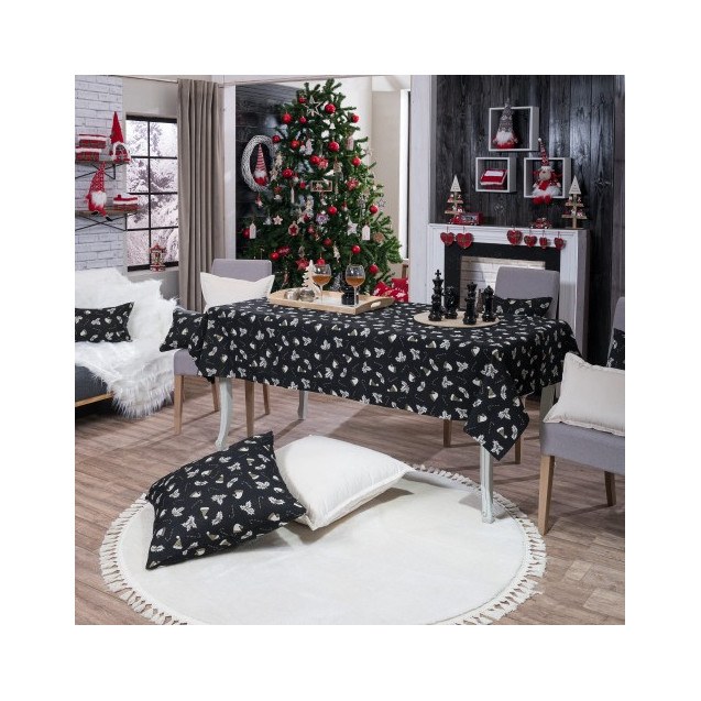 Χριστουγεννιάτικη Τραπεζομάντηλο Teoran Saxen...