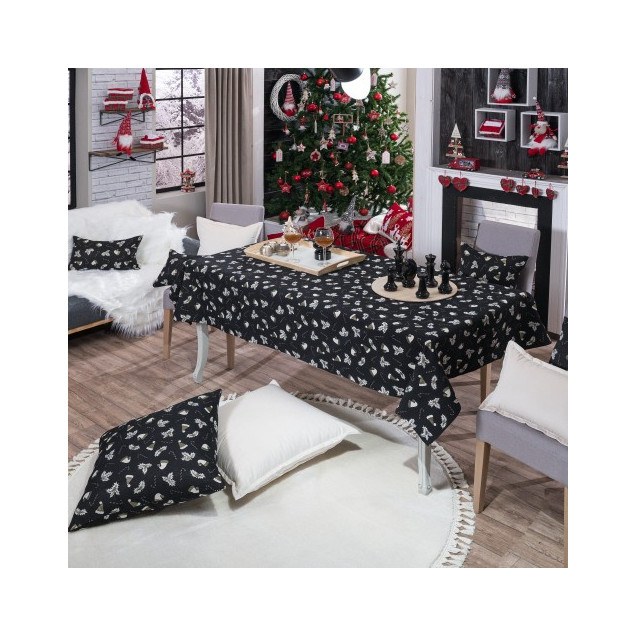 Χριστουγεννιάτικη Τραπεζομάντηλο Teoran Saxen...